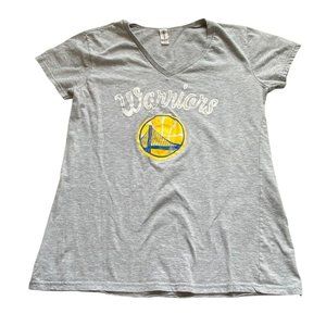 Golden State Warriors Woman Gray Tee Size Extra Large